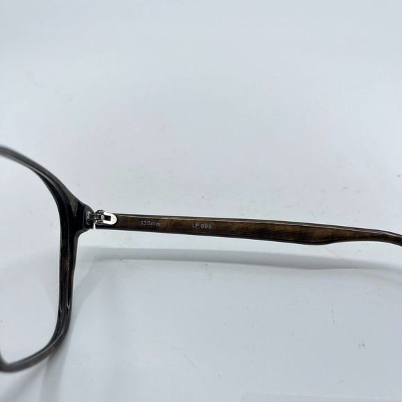 LOGO PARIS LP 696 Brown Havana Eyeglasses Frame 55-15-140mm H7228 - Picture 7 of 8